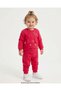 Baby Girl Winter 3-Strand Ribbon Ear Detail Set, 6-9-12-18-24 Months, 2-Piece Stylish Set - 4