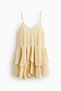 Tiered viscose-blend dress - 5