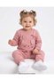 Baby Girl Winter 3-Strand Ribbon Ear Detail Set, 6-9-12-18-24 Months, 2-Piece Stylish Set - 4