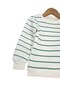 Boys' Striped 1-2-3-4 Years Old Winter 3 Threaded Ribbed 2-Piece Top and Bottom Tracksuit Set - 3