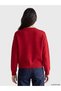 Alita City Farkıyla Lcw Everyday Red Knitwear Stone Oval Collar Women's Sweater - 4