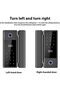 Smart Lock Glass Door Lock WiFi Remote Unlocking TY APP Fingerprint Password IC Card Mechanical Key Unlocking Methods Door Lock Interchangeable Lock Body Direction for 10-12mm Thickness - 5