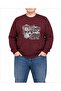 Plus Size Printed Crew Neck Sweatshirt (Comfortable Fit) - 2