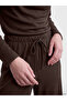Two Mt Shop Quality Natuvera Brown Interlock Plain Standard & Regular Women's Sweatpants - 3