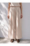 Two Mt Shop Quality Lcw Petite Beige Interlock Plain Loose & Baggy Women's Sweatpants - 2