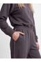 Two Mt Shop Quality Natuvera Gray Plain Loose & Baggy Women's Sweatpants - 3