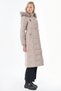 Goose Feather Filled Coat with Pocket Detail Stone - 6
