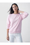 Two Mt Shop Quality Pink Mickey Mouse Printed Oversize Women's Sweatshirt