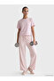 Two Mt Shop Quality Koor Sport Pink Interlock Plain Loose & Baggy Women's Sweatpants