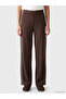 Two Mt Shop Quality Lcw Everyday Brown Diving Fabric Plain Standard & Regular Women's Sweatpants - 2