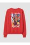 Esvab • Modern & Distinctive Printed Loose Fit Women's Sweatshirt - 7