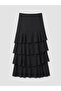Zippered Waist Layered Skirt for Style Enthusiasts from Uzg Store - 7