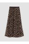 Quality Pieces from Çelebi Store Polka Dot Pleated Skirt with Waist Cord - 7