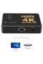 محول HDMI مع جهاز تحكم عن بعد - 4K بثلاثة منافذ، متوافق مع Xbox و PS5/PS4/PS3 - 6