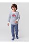 Crew Neck Boys' Pajama Set (W6)