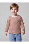 Crew Neck Striped Boys' T-Shirt (W6) - 5