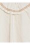 Embroidery Detailed Girls' Blouse (W6) - 3