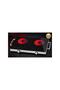 Double Burner Infrared Electric Cooker with 2800W Power, Dual Heating Zones and Adjustable Temperature - 2