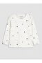 Printed Girls' Pajama Set (W6) - 4