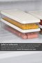 6-Piece Refrigerator Organizer Set - Leak-Proof Lid Storage Container Freezer Organizer 1L-2.6L Cream - 4