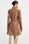 Punto Detailed Large Size Coat Kamel 3192 - 7