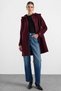 Snap Detailed Detachable Hooded Coat A.Mürdüm 3190 - 3