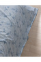 Honorine Double 100% Cotton Ranforce Printed Bed Sheet and Duvet Cover Set - Blue - 8
