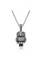 ​ Silver Owl Necklace - 4