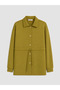 Green Modal Blended Women's Shirt Jacket - 5