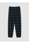 Navy Blue Crew Neck Men's Pajama Top - 4