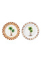 Palmina Bone 27 cm 2-Piece Plate Set