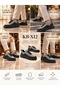 Kb-X12 Kuback Black Gray Detailed Casual Men's Shoes - 2