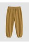 Beige Baby Boy Printed Sweatshirt and Pants - 4