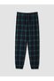 Navy Blue Crew Neck Men's Pajama Top - 6