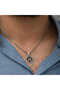 ​ Silver Zulfiqar Sword Patterned Necklace - 3