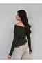 Madonna Sweater with Ruffled Hem - 4