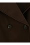 Brown Oversize Women's Cashmere Coat - 7