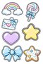 Cinnamoroll Sticker Set 54 Pieces |   Sticker Pack - 5