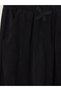 Black Wide-Legged Girls' Velvet Trousers - 3