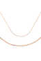 Silver omega choker chain - 4