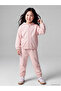 Esvab • Modern & Distinctive Heart Printed Girls' Thick Jogger Sweatpants