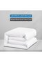 مفرش فندقي فاخر VIP قطن 100% (White, 180x200) - 5