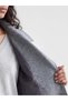 Gray Oversize Women's Cashmere Coat - 4