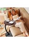 End Table, C Shaped Side Table for Sofa and Bedside, Coffee Table, Couch Table, Snack Side Table, fo - 7