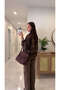 Kistra Brown Plaid Bomber Jacket - 2