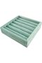 Small Ring Display Tray for Drawer, 5 Slots Earring Organizer