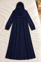 Children's Prayer Dress One-Piece Practical with Headscarf Organic Polyester-Free - 5