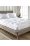 Mattress Pad Cotton Pillow Top Mattress Topper White
