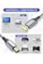 كابل طابعة سويرجارد 2 متر، كابل USB-A إلى USB-B، سلك طابعة وماسح ضوئي عالي السرعة مضفر بالنايلون لـ H - 3