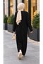 Women's Ribbed Knitwear Hijab Dress - 3